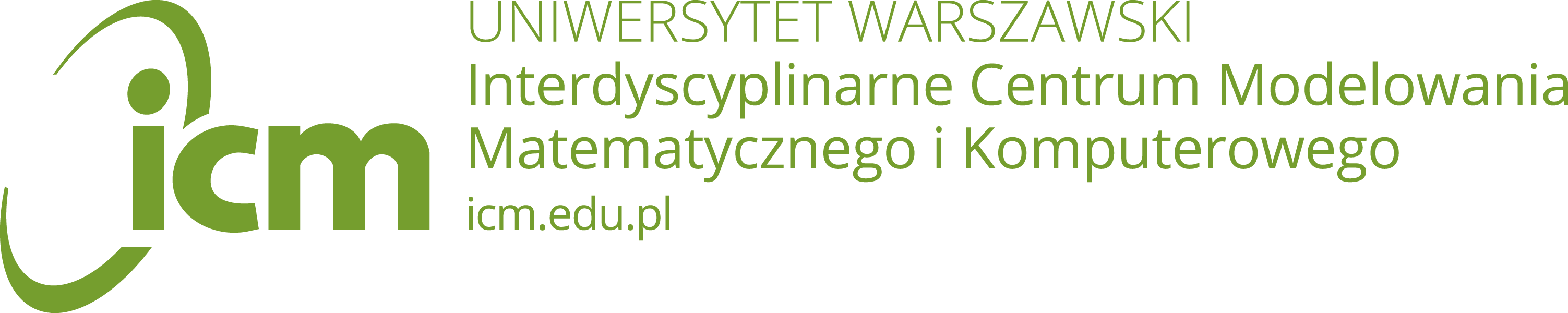 Logo ICM Zielone