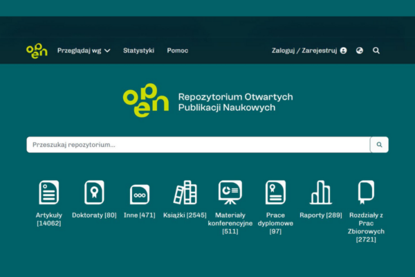 OPEN – nowa odsłona Repozytorium Publikacji Naukowych